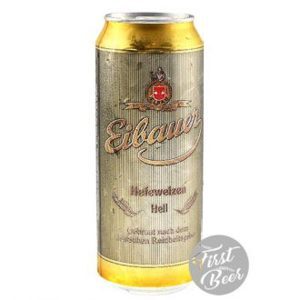 Bia Eibauer Hefeweizen Hell 5.2% Đức - 24 lon 500ml