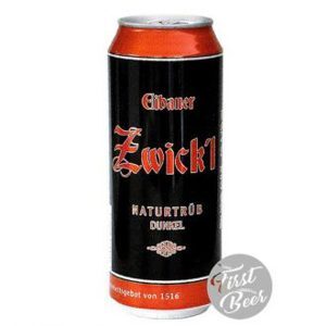 Bia Eibauer Zwick’l Dunkel 6,7% – 24 Lon 500ml