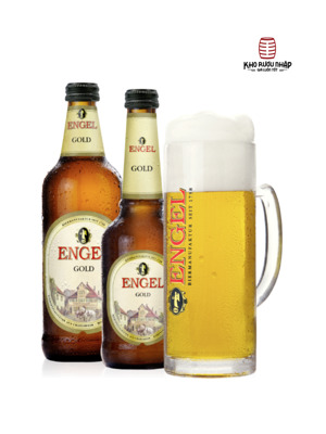 Bia Engel Gold 5.4% Đức - chai 500ml