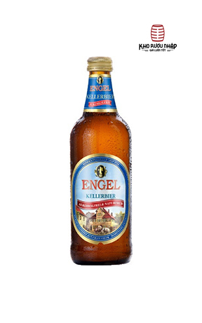 Bia Engel Kellerbier 0% Đức chai 500ml