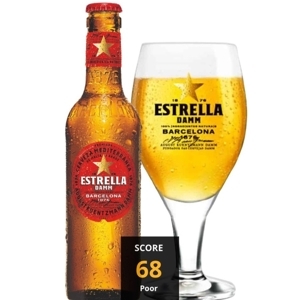 Bia Estrella Damm Barcelona 4.6% - chai 330ml