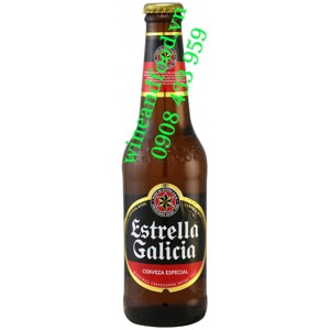 Bia Estrella Galicia 5.5% - Lon 330ml