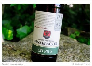 Bia Familienbrauerei Dinkelacker CD Pils (330ml)