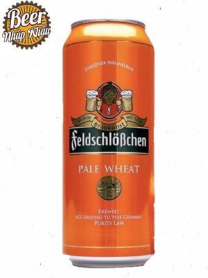 Bia Feldschlobchen Pale Wheat 5% Thùng 24 Lon 500ml