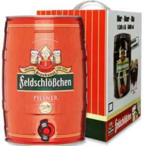 Bia Feldschlobchen Pilsner 4.9% Thùng 24 Lon x 500ml