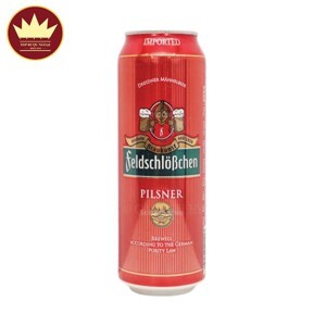 Bia Feldschlobchen Pilsner 4.9% Thùng 24 Lon x 500ml