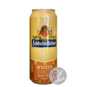 Bia Feldschloesschen Weizen Bock 7.1% Thùng 24 Lon 500ml