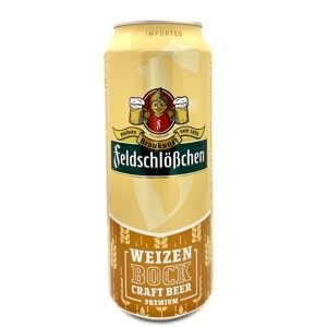 Bia Feldschloesschen Weizen Bock 7.1% Thùng 24 Lon 500ml