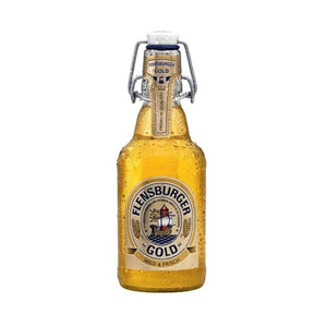 Bia Flensburger Gold 4,8% - chai 330ml