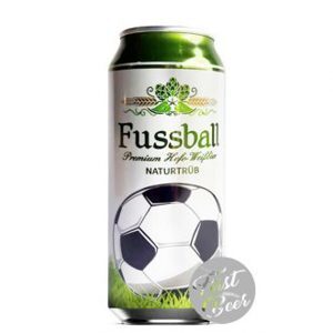 Bia Fussball Naturtrub 5.2% Thùng 24 Lon 500ml