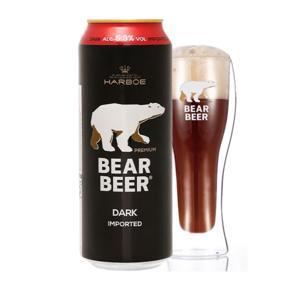 Bia Gấu Bear Beer Dark Imported 5.3% - Lon 500ml