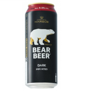 Bia Gấu Bear Beer Dark Imported 5.3% - Lon 500ml