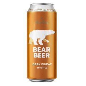 Bia Gấu Bear Beer Dark Wheat 5,4% - lon 500ml