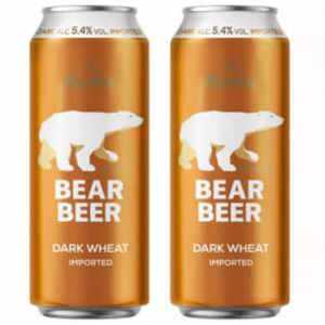 Bia Gấu Bear Beer Dark Wheat 5,4% - lon 500ml