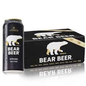 Bia Gấu đen 7,2% - 500ml
