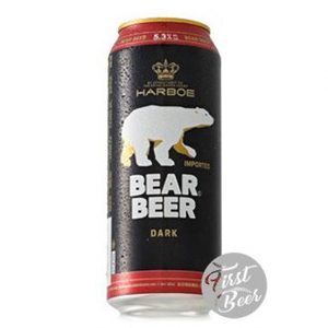 Bia Gấu Đen Bear Beer Dark Imported 5,3% - thùng 24 lon 500ml