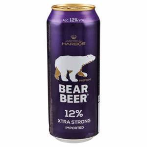 Bia Gấu Đức Bear Beer Extra Strong 12% - Thùng lon 500ml
