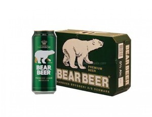 Bia Gấu Đức Bear Beer Premium Lager lon 500ml 5%