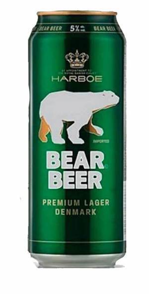 Bia Gấu Đức Bear Beer Premium Lager lon 500ml 5%