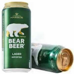 Bia gấu Đức Bear Beer Premium Lager 5% -Thùng 24 lon 500ml