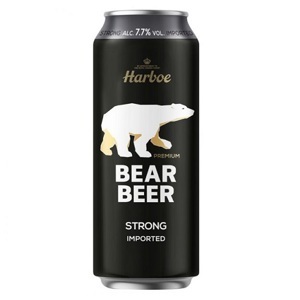 Bia Gấu Đức Bear Beer Strong 7.7% - Thùng 24 lon 500ml