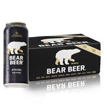 Bia Gấu Đức Bear Beer Strong 7.7% - Thùng 24 lon 500ml