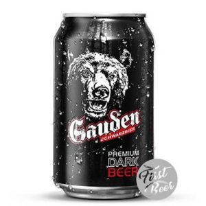 Bia Gauden Schwarzbier 5.2% Thùng 24 lon 330ml