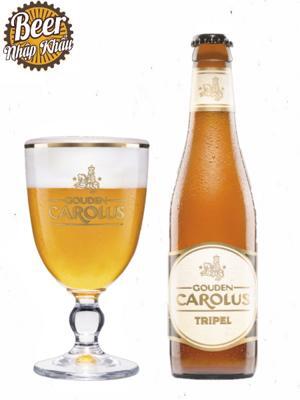 Bia Gouden Carolus Triple 9% Thùng 24 chai 330ml