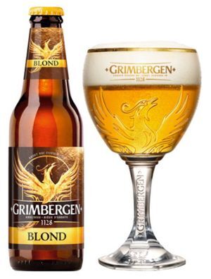 Bia Grimbergen Blond 6,7% Bỉ - chai 330ml