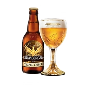 Bia Grimbergen Tripel 9% Thùng 24 chai 330ml