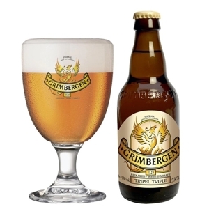 Bia Grimbergen Triple 9% Bỉ - chai 330ml