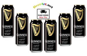 Bia Guinness Draught Stout 4.1% - Thùng 24 lon x 440ml