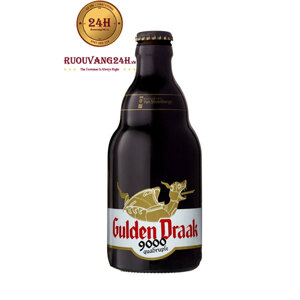 Bia Gulden Draak 9000 Quadruple - 330ml, thùng 24 chai
