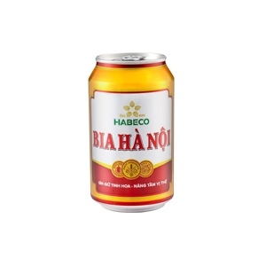 Bia Hà Nội Habeco lon 330ml