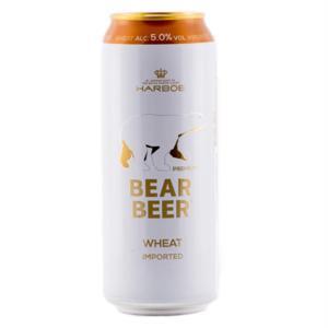 Bia Harboe Bear Beer Wheat 5% 500ml