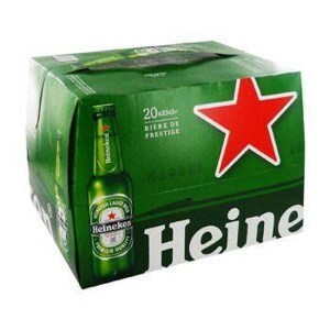 Bia Heineken chai 250ml - Thùng 20 chai (Bia ngoại – Pháp)