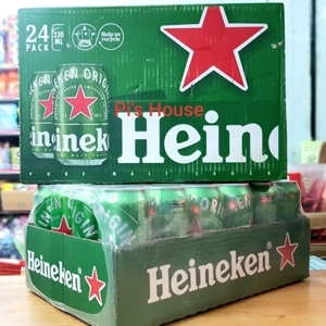 Bia Heineken Hà Lan 5% - 24 lon 500ml