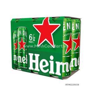 Bia Heineken lốc 6 lon x 330ml