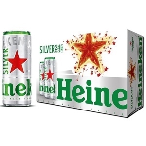 Bia Heineken Silver lon 330ml