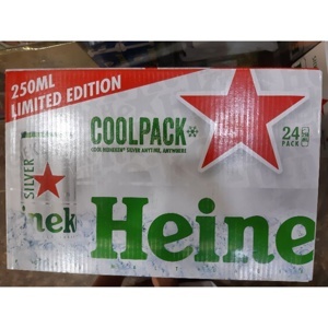 Bia Heineken Silver 4% Thùng 24 lon 250ml