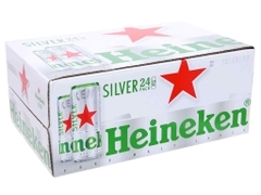 Bia Heineken thùng 24 lon x 330ml