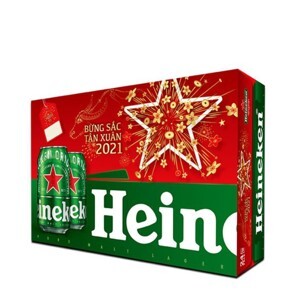 Bia Heineken thùng 24 lon x 330ml