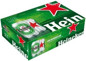 Bia Heineken thùng 24 lon x 330ml