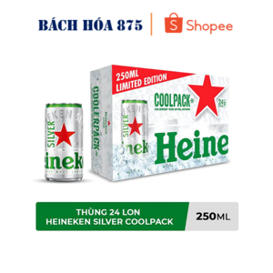 Bia Heineken Yến 5% Thùng 24 lon 250ml