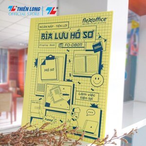 Bìa hồ sơ 20 lá Thiên Long Flexoffice FO-DB011