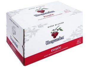 Bia Hoegaarden rose 3.3% chai thủy tinh 248ml