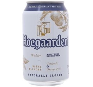 Bia Hoegaarden White 4.9% - lon 330ml