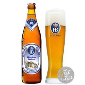 Bia Hofbrau Munchen Munchner Weisse 5,1% - Thùng 20 chai x 500ml