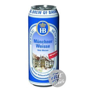 Bia Hofbrau Munchen Munchner Weisse 5,1% - Thùng 20 chai x 500ml