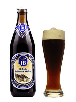 Bia Hofbrau Munchen Schwarze Weisse 5,1% - Thùng 20 chai x 500ml